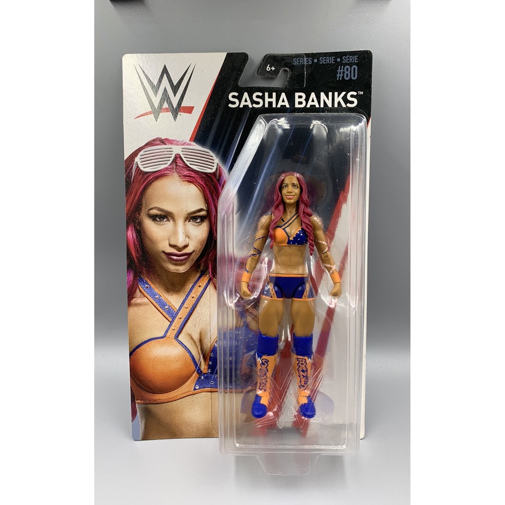 WWE Sasha Banks Basic Series 80 Action Figure The Boss Mercedes Mone